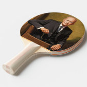 Dwight Eisenhower President Witte Huis Tafeltennisbatje (Voorkant Gekanteld)