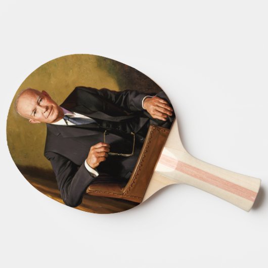Dwight Eisenhower President Witte Huis Tafeltennisbatje (Zijkant)