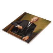 Dwight Eisenhower President Witte Huis Tegeltje (Zijkant)