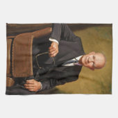 Dwight Eisenhower President Witte Huis Theedoek (Horizontaal)