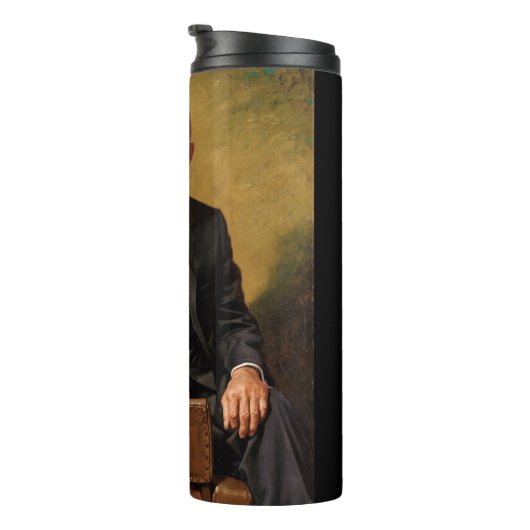 Dwight Eisenhower President Witte Huis Thermosbeker (Geroteerd rechts)