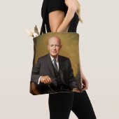 Dwight Eisenhower President Witte Huis Tote Bag (Dichtbij)