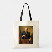 Dwight Eisenhower President Witte Huis Tote Bag (Achterkant)