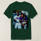 Dwight Gooden Darryl Strawberry Retro T-shirt (Design voorkant)