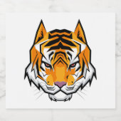 Dwight Hayden, dranklabel set. Sparkling Wijnetiket (Enkel label)