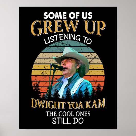 Dwight Yoakam geeft de wolken nog steeds . Poster (Voorkant)