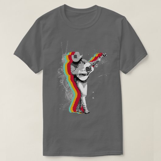 Dwight Yoakam jaren '80 T-shirt (Design voorkant)