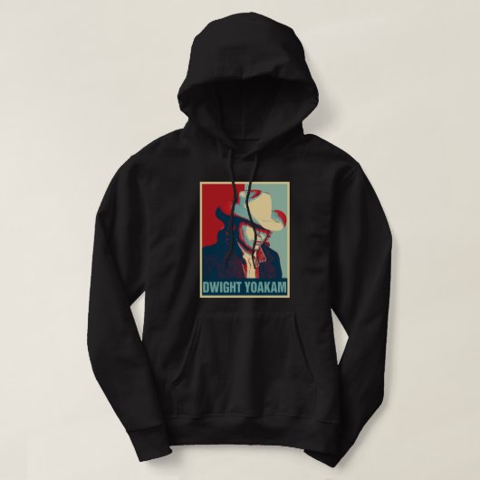 Dwight Yoakam Retro Hope Style Gift voor Fans.png Hoodie (Design voorkant)