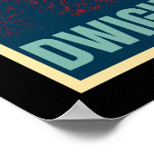 Dwight Yoakam Retro Hope Style Gift voor Fans.png Poster (Hoek)