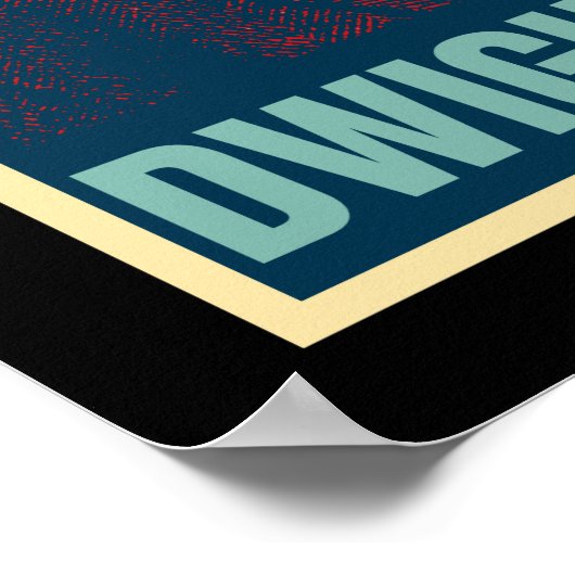 Dwight Yoakam Retro Hope Style Gift voor Fans.png Poster (Hoek)