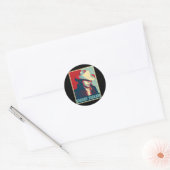Dwight Yoakam Retro Hope Style Gift voor Fans.png Ronde Sticker (Envelop)