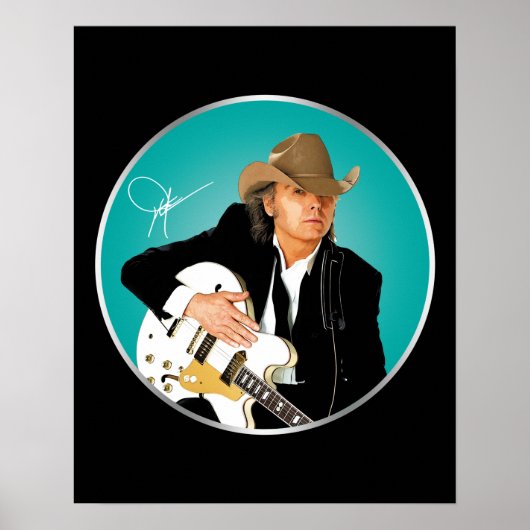 Dwight Yoakam Signature Gift for Fans.png Poster (Voorkant)