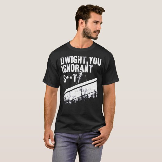 Dwight you Ignorant Essential T-shirt (Voorkant volledig)