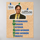 Dwight's akoestische poster (Voorkant)