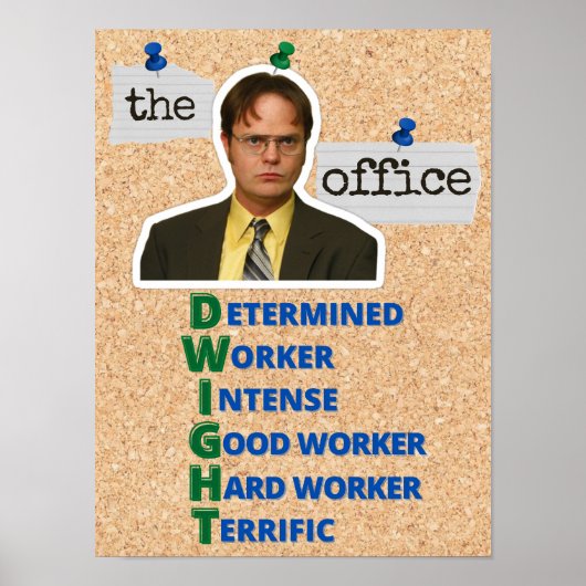 Dwight's akoestische poster (Voorkant)