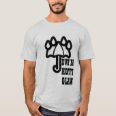 Dwi'n hoffi glaw | Ik hou van regen T-shirt (Voorkant)