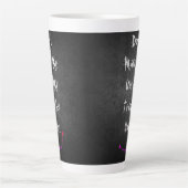 ★ Dwing me niet mijn docentenstem te gebruiken ★ S Latte Mok (Voorkant)