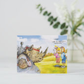 Dwingend iedereen briefkaart (Staand voorkant)