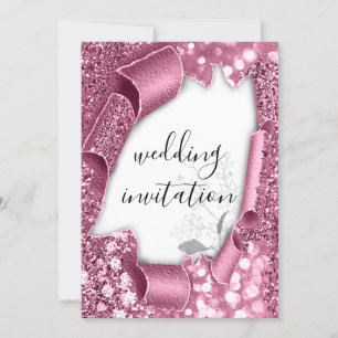 Dwingende 3D Cart Effect White Rose Lijst Florals Kaart