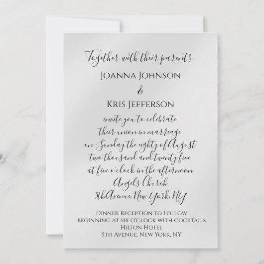 Dwingende 3D-crt-effect Elegant Silver Blauwgroen  Kaart (Achterkant)