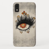 Dwingende ogen van de digitale lava-kunst Case-Mate iPhone case (Achterkant)