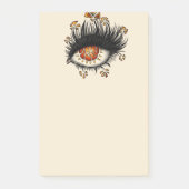 Dwingende ogen van de digitale lava-kunst post-it® notes (Voorkant)