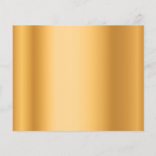 Dwingermenu goud metaalwitte glanzen elegant (Achterkant)