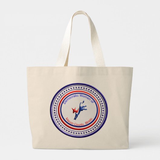 DWMC-Canvas tas (Achterkant)