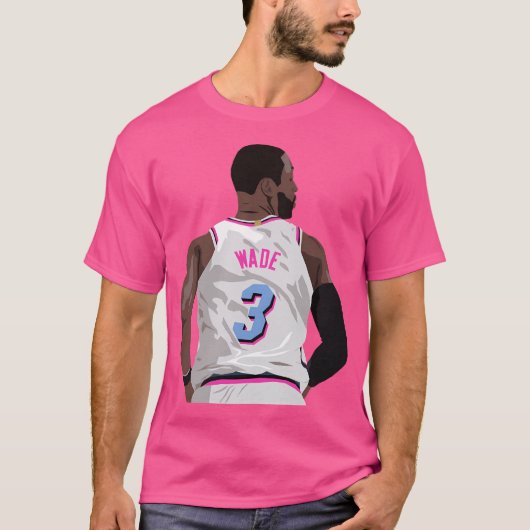 Dwyane Wade terug naar T-shirt (Voorkant)