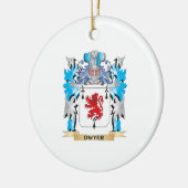 Dwyer Coat of Arms - Familiecrest Keramisch Ornament (Links)