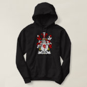 Dwyer Coat of Arms Family Crest Hoodie (Design voorkant)
