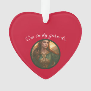 Dwynwen De Beschermheilige Van Liefhebbende v2 Ornament