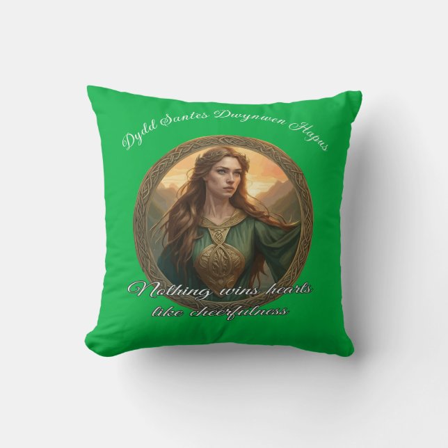 Dwynwen de patrones van geliefden kussen (Voorkant)