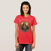 Dwynwen de patronesheilige van geliefden t-shirt (Voorkant volledig)
