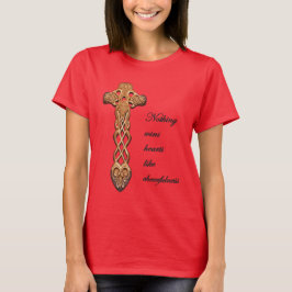 Dwynwen Niets wint harten als vrolijkheid Quot T-shirt
