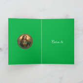 Dwynwen The Patron Saint Of Lovers Kaart (Binnen)