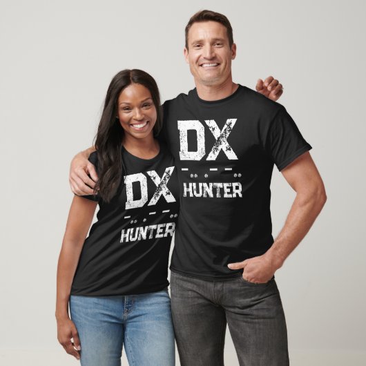DX DAD Morse Code Jager T-shirt (Unisex)