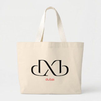 dxb - dubai grote tote bag