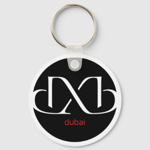 DXB Dubai Sleutelhanger