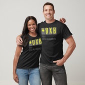 Dxb United Arab Emirates Airport Code T-shirt (Unisex)