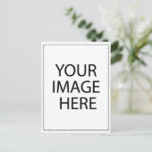 DY Design Your Ewn Zazle Cadeobject Briefkaart (Staand voorkant)