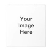 DY Design Your Ewn Zazle Cadeobject Notitieblok (Voorkant)