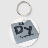 Dy Dysprosium Sleutelhanger (Voorkant)
