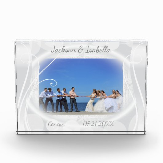 DY-foto van bruiloft of foto's (Voorkant)