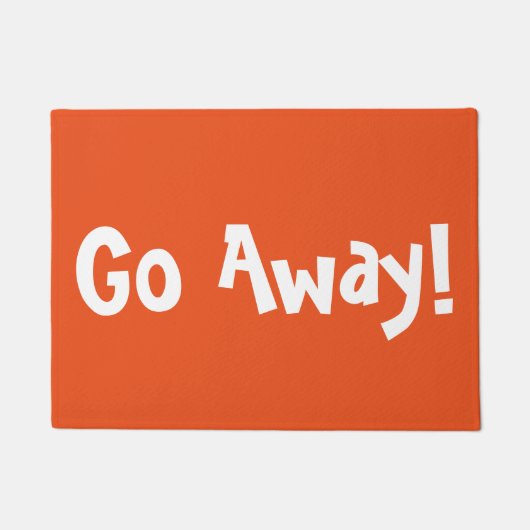 DY Ga weg! Deuren/DIY-kleur Deurmat (Voorkant)