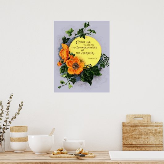 Dy liefhebbend Kindness Poster (Keuken)