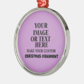 DY Maak uw eigen, aangepaste kerstmis Metalen Ornament (Links)