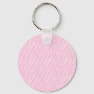DY U ontwerpt uw eigen roze Zebra-cadeau Sleutelhanger