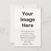 DY - Weddenschap Hartelijk dank Bedankkaart (Voorkant)