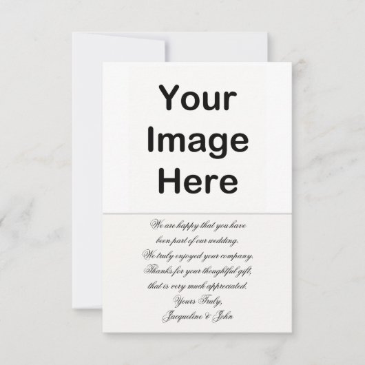 DY - Weddenschap Hartelijk dank Bedankkaart (Voorkant)